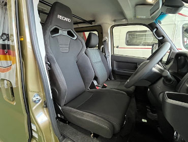 DAIHATSU@Ag[@S710Vi2024Nj@Ɂ@RECAROiJj@SR-C@BK100@A/R@BK/BK@
