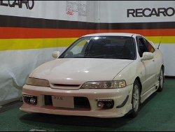 HONDA@CeO@DC2@Ɂ@RECAROiJj@SR-6@GK100S@BK@V[gq[^[t@~2r@