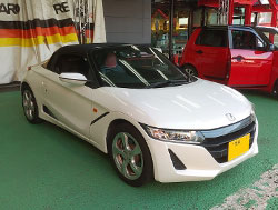 HONDA@S660@JW5i2016Nj@Ɂ@RECAROiJj@TS-G@GK@BK/SIL@