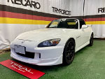 HONDA@S2000@AP2i2008Nj@Ɂ@RECAROiJj@SR-S@BK100H@BK/RED@V[gq[^[t@~E@