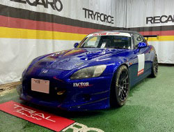 HONDA@S2000@AP1i1999Nj@Ɂ@RECAROiJj@PRO@RACER@RMS@2700G@