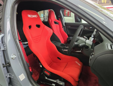 HONDA@VrbN@FL5i2024Nj@Ɂ@RECAROiJj@RS-GS@RED@