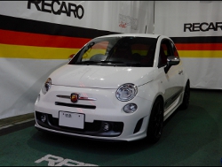 ABARTH@595@Ɂ@RECAROiJjV[g@TS-GS@RED@@SR-6@KK100S@RED@