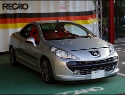 PeugeotivW[j@207cc@Ɂ@RECAROiJj@SR-7@KK100@RED@V[gq[^[t@@SR-7F@KK100@RED@V[gq[^[t@