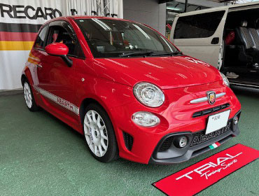 ABARTH@ABA-31214T@MTԁi2019Nj@Ɂ@RECAROiJj@SR-S@BK100@BK/RED@