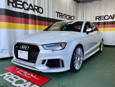 AUDI@RS3@8VDA2Li2020Nj@Ɂ@RECAROiJj@X|[cX^[LL210H@BK/BK@V[gq[^[t@~E@