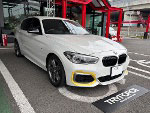 BMW M140i F20 DBA-IS30(2017年) 右ハンドル車 に RECARO(レカロ) SR-S UT100H BK シートヒーター付き 装着
