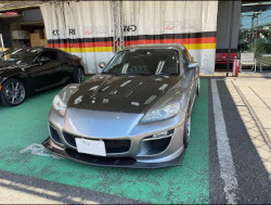 MAZDA@RX-8@SE3Pi2009Nj@Ɂ@RECAROiJj@TS-G@GK@BK/SIL@@RECARO~TRIAL@4_V[gxg@