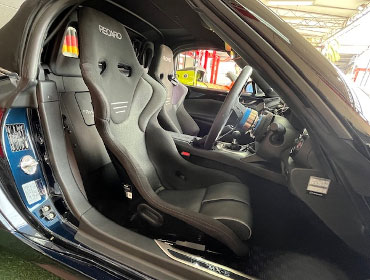 MAZDA@[hX^[@DBA-ND5RCi2023Nj@Ɂ@RECAROiJj@RS-G@GK@BK/SIL@@SR-6@GK100S@BK/SIL@