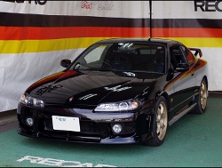 NISSAN@VrA@S15i2002Nj@Ɂ@RECAROiJj@SR-7@GK100@BK/u[@~E@