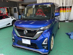 NISSAN@ROOX@[NX@B45Ai2021Nj@Ɂ@RECAROiJj@SR-7@KK100@RED@