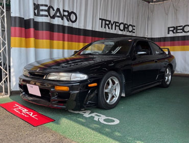 NISSAN@VrA@S14i1994Nj@Ɂ@RECAROiJj@RS-GS@BK@
