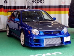 SUBARU@CvbT@GDBi2000N9j@Ɂ@RECAROiJj@RS-G@GK@BK/u[@@SR-6@GK100S@BLU@/@4_V[gxg@