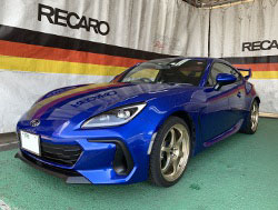 SUBARU@BRZ@ZD8i2022Nj@Ɂ@RECAROiJj@TS-G@GK@BK/u[@@SR-7@GK100@BK/u[@