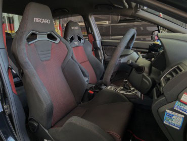 SUBARU@WRX@STi@VABi2018Nj@Ɂ@RECAROiJj@SR-S@BK100@BK/RED@@SR-7@GK100@BK/RED@