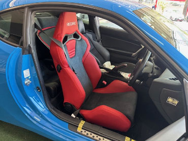TOYOTA@86@DBA-ZN6i2018Nj@Ɂ@RECAROiJj@SR-S@UT100H@RED@V[gq[^[t@