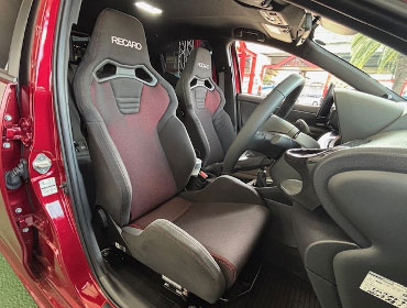 TOYOTA@X@MXPA10i2024Nj@Ɂ@RECAROiJj@SR-S@BK100@BK/RED@@SR-C@BK100@A/R@BK/RED@