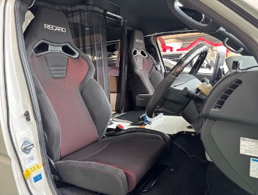 TOYOTA@nCG[XS^@QDF-GDH201Ki2019Nj@Ɂ@RECAROiJj@SR-C@BK100@A/R@BK/RED@A[Xgt@~E@